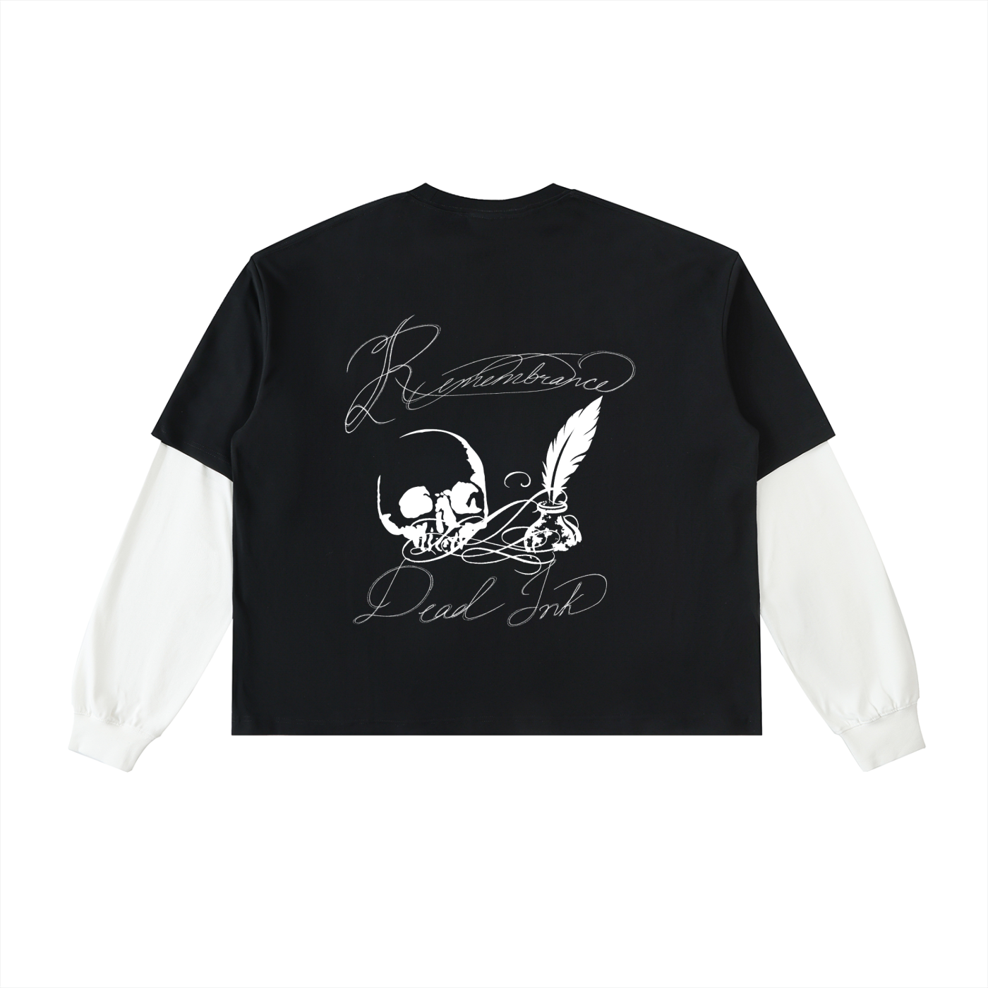 Dead Ink,Long sleeve,Double Sleeve,Contrast,Shirt