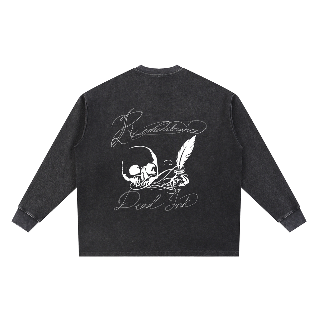 Dead Ink,pullover,sweatshirt,long sleeve,thermal