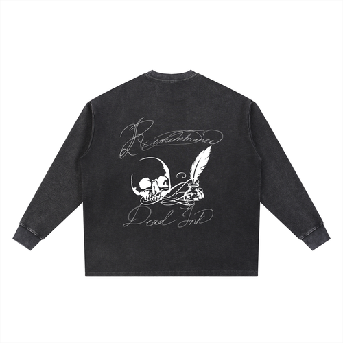 Dead Ink,pullover,sweatshirt,long sleeve,thermal